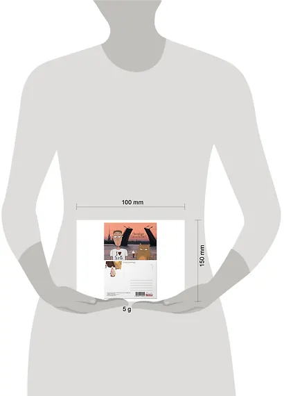 Почтовая открытка «У Дворцового моста вид на Петропавловскую крепость» - фото 2