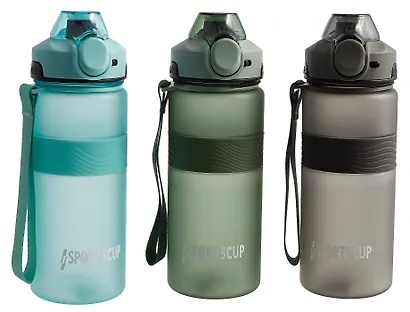 Бутылка Sports Cup матовая (пластик) (800мл) (12-7664-BT2) Bookvalno - фото 4