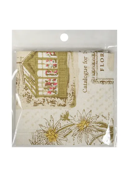 Отрез льна 48*48 см, в пакете с подвесом,  Рost card (11-00530-52) - фото 1