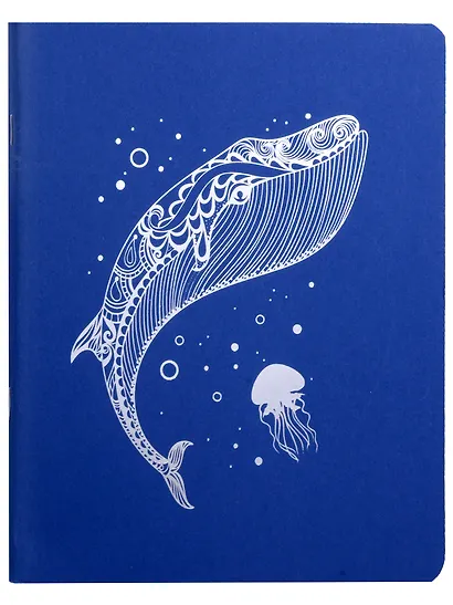 Тетрадь в клетку Listoff, "Total Blue. Dweller", 96 листов, в ассортименте - фото 5