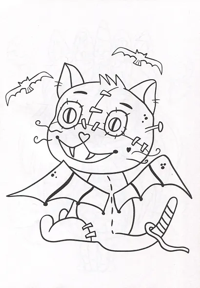 РАСКРАСКА А4 эконом. КРИПИ ЧИБИ - фото 2