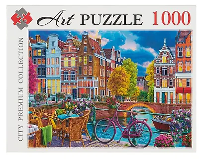 Пазлы "Ночной Амстердам", 1000 деталей, 670х470 - фото 3