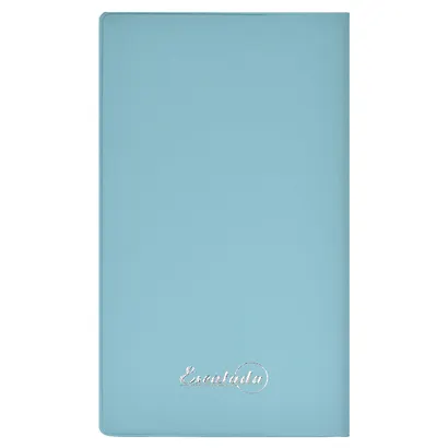 Записная книжка А6 80л лин. "ГОЛУБОЙ" ПВХ, мягк.переплет - фото 2