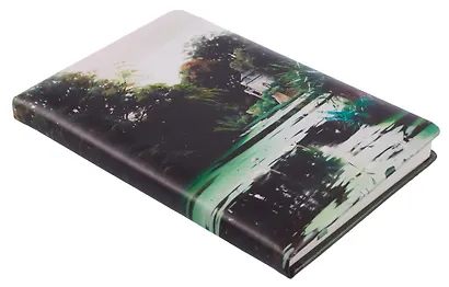 Книга для записей «ART. Мёнстед М. Летний день с лебедями на озере» А5, 100 листов, нелинованная/в точку, Schiller - фото 7