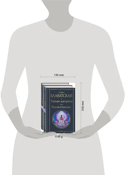 Тайная доктрина (комплект из 2-х книг: "Тайная доктрина. Том 1 Космогенезис" и "Тайная доктрина. Том 2 Антропогенезис") - фото 6