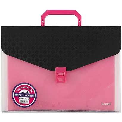 Портфель пластиковый "Two colors", А4, 12 отделений - фото 4