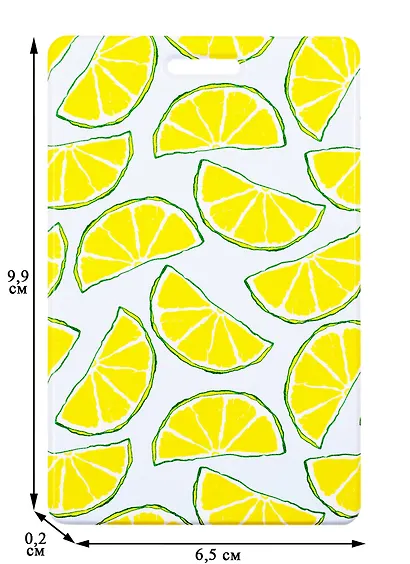 Чехол для карточек Лимоны (ДГ2021-270) - фото 3