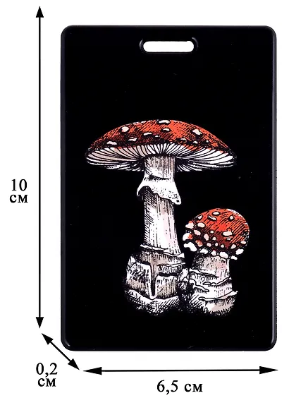 Чехол для карточек Мухоморы - фото 2