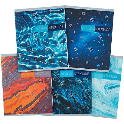 Тетрадь в клетку Listoff, "Космический лед", 48 листов, в ассортименте - фото 7