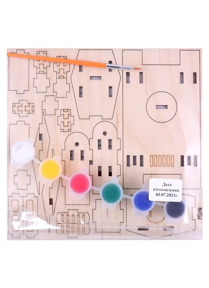 Конструктор из дерева Техника Танк (Фн-028) (Lori) (упаковка) (5+) - фото 2