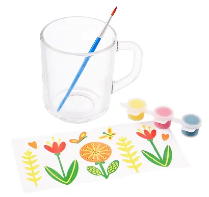 Набор для творчества. Кружка под роспись "Цветочки" - фото 2