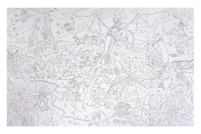 Р Раскраска-постер Сказочный мир (мРаскПоЦифр) (упаковка) - фото 3