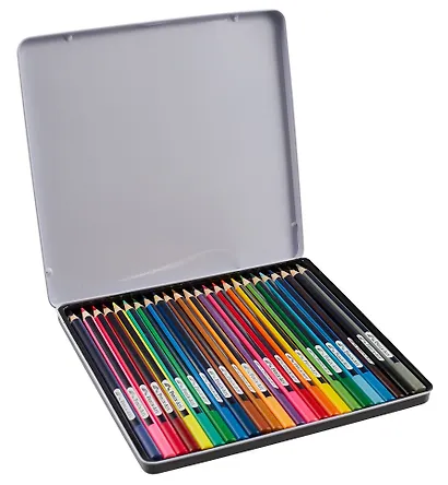 Карандаши цветные Феникс+, "Тигр", 24 цвета - фото 4