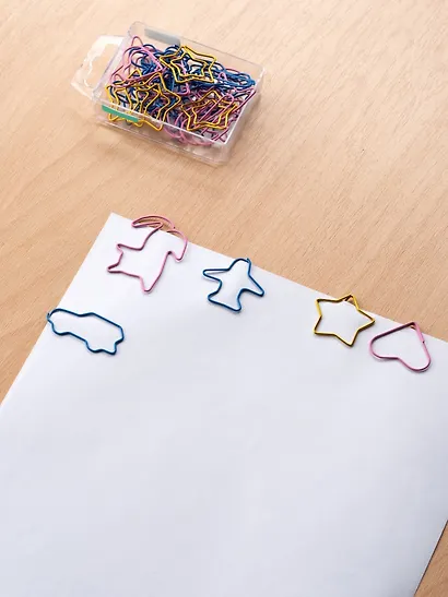 Скрепки 25 штук "Ассорти" - фото 6