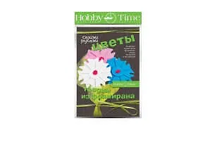 Набор для творчества, HOBBY TIME, Творим из фоамирана Букет своими руками Гвоздики - фото 1