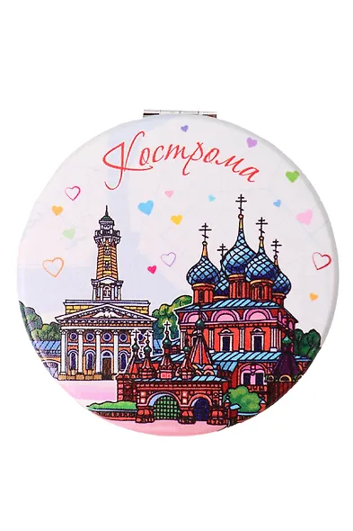 Зеркало мягкое Пиктограмма (Кострома) (7см) (320-33P) - фото 1