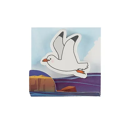 Ластик "Чайка" инд.уп., ассорти - фото 1