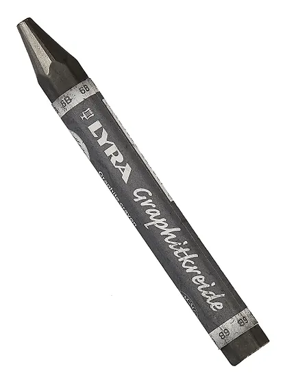 Мелок графитный LYRA GRAPHITE нерастворимый в воде мягкость 6В L5620106 - фото 1