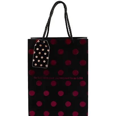 Пакет А5 23*18*10 Love Patern жен., бум.мат.ламинат, ассорти - фото 2