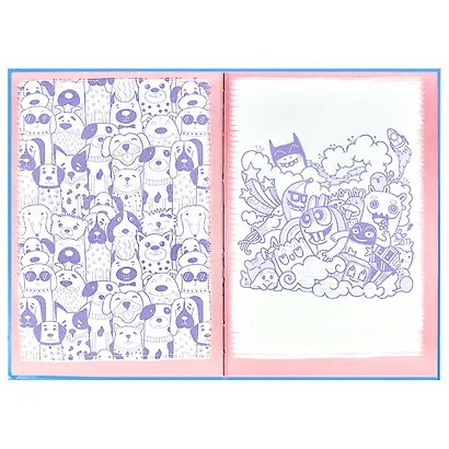 Анкета для друзей А5 128л "Погоня" 7БЦ, глянц.ламинация, тиснение фольгой - фото 14