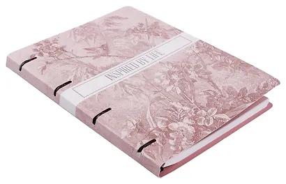 Тетрадь А4 120 листов, клетка, "Floreale. Cedar Rose" на кольцах - фото 4