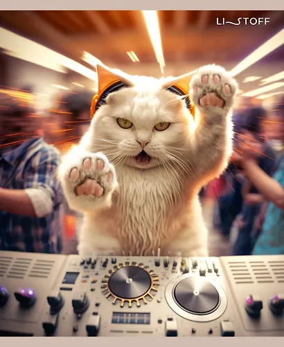 Тетрадь в клетку Listoff, "Пушистый диджей", 48 листов, в ассортименте - фото 4