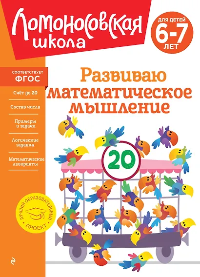 Развиваю математическое мышление: для детей 6-7 лет - фото 1