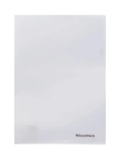 Папки-уголки А4 200мкм 20шт прозрачные, GoodMark - фото 1