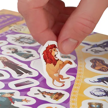 Бумага цветная 16 цветов 80 листов А4 "Волшебник изумрудного города" двухсторонняя, мелованная, Мульти-Пульти - фото 7