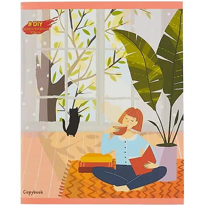 Тетрадь в клетку Listoff, "DIY Collection. Уют", 96 листов, в ассортименте - фото 5