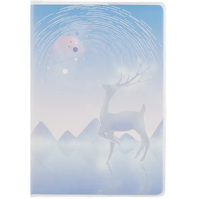 Тетрадь Deer on Saturn, 84 листа, в ассортименте - фото 1
