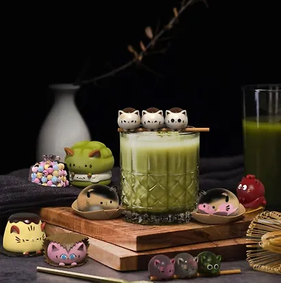 Фигурка коллекционная Mighty Jaxx Nyan Kashi by Nyammy Treats (12х8х8), в непрозрачной Сюрприз-коробке - фото 7