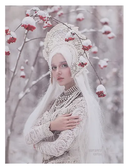 Ежедневник недат. А5 120л "Наппа. Маргарита Карева, рябина" кожзам, мягк. переплет, тисн.фольгой, офсет, справ.мат-лы, ляссе, инд.уп - фото 2