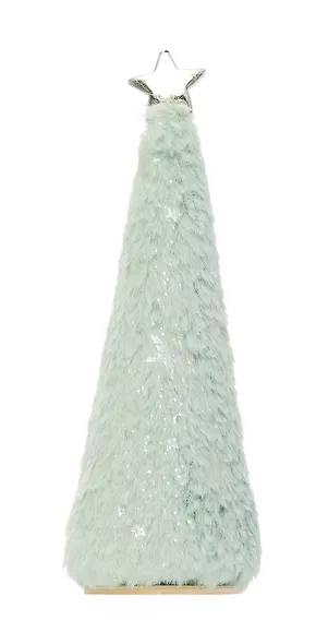 Новогоднее украшение Елочка со звездой (текстиль) (14х5см) (12-06277-NY-15) - фото 5