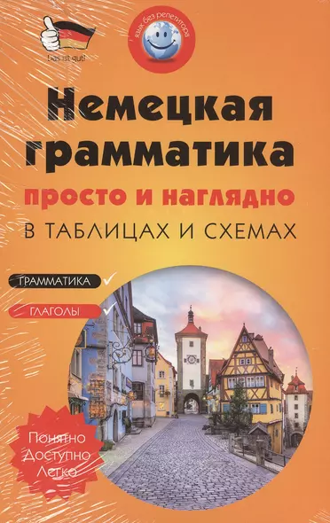 Немецкая грамматика просто и наглядно. (комплект) - фото 1