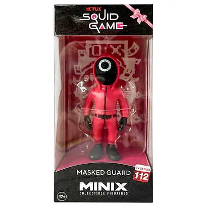 Коллекционная фигурка  - Игра в кальмара Охранник в маске, Minix, (8х9,2х19,2), (13746) - фото 5