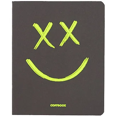 Тетрадь в клетку Listoff, "Total Black. No Name", 48 листов, в ассортименте - фото 4