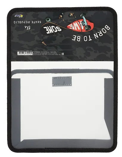 Папка для тетрадей А5 "Skate republic" липучка, Оникс - фото 3