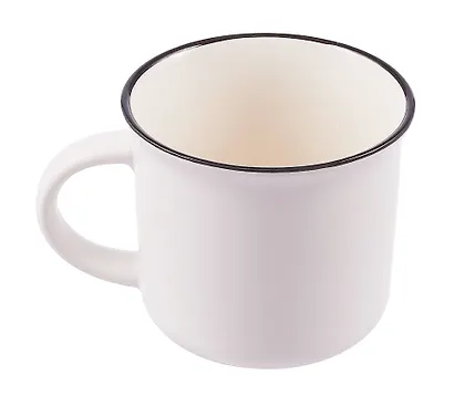 Кружка фарфор матовая 180мл СПб. Кот под зонтом, белая - фото 2