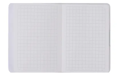 Записная книжка А7 80л кл. "Котик в кигуруми" в ПВХ-обложке, на кнопке - фото 2