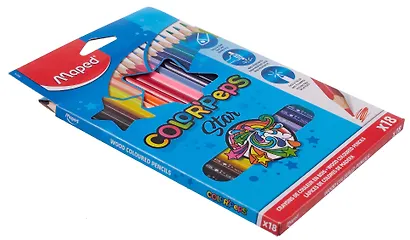 Карандаши цветные Maped, Color'Peps, 18 цветов - фото 2