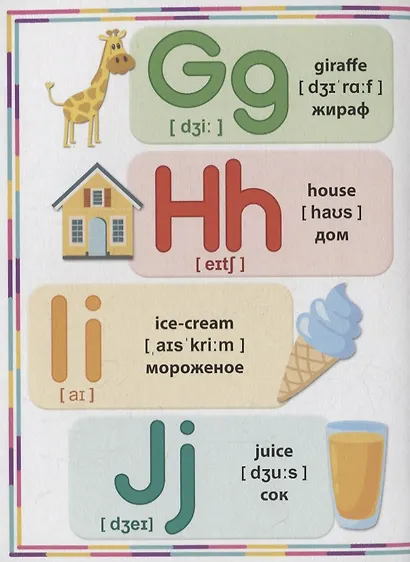 Английский алфавит - фото 4