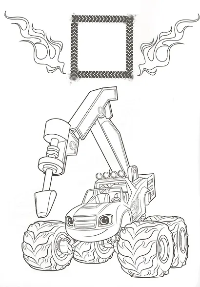 Вспыш и чудо-машинки. Раскраска с наклейками. Суперскорость - фото 3