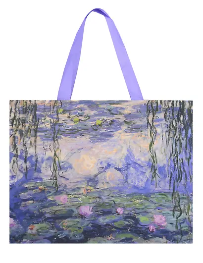 Пакет А4 28*36*11 "ART. Моне К. Водяные лилии", Schiller - фото 4