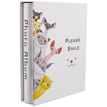 Фотоальбом на 200 фото Котики Please smile (10х15) (коробка) (12-07207-902) - фото 1