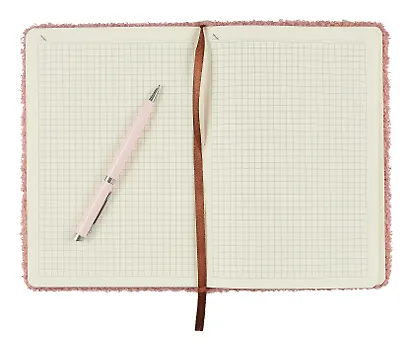 Книга для записей А6 80л кл. с мехом "Сердце" с мехом, тонир.блок, ассорти - фото 2