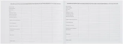 Медицинская карта ребенка форма 112/у для мальчика А5 96л карт. обл., офсет - фото 10