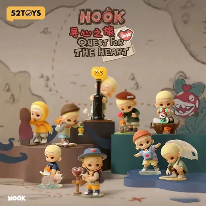 Коллекционная фигурка Nook, серии "Путешествие к сердцу", 12cм, 12-52TOYS-202608, Blind Box, 52 Toys, 15+ - фото 2