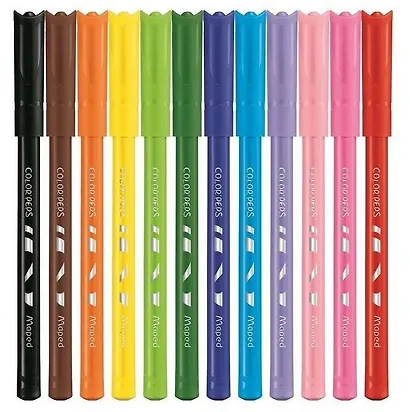 Фломастеры Maped, Ocean, 12 цветов - фото 3