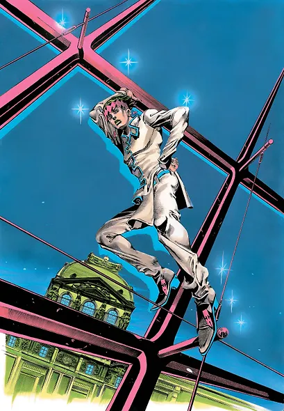 Рохан в Лувре (JoJo’s Bizarre Adventure). Манга - фото 5